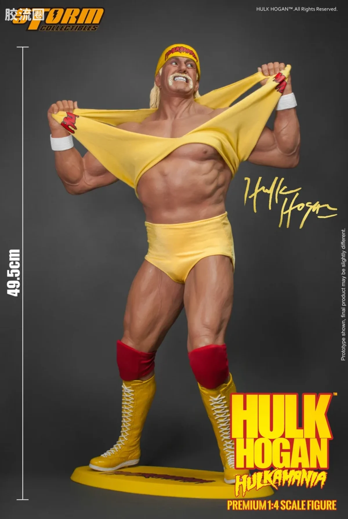 STORM COLLECTIBLES 1/4系列 普通版 胡克·霍根 - 图片